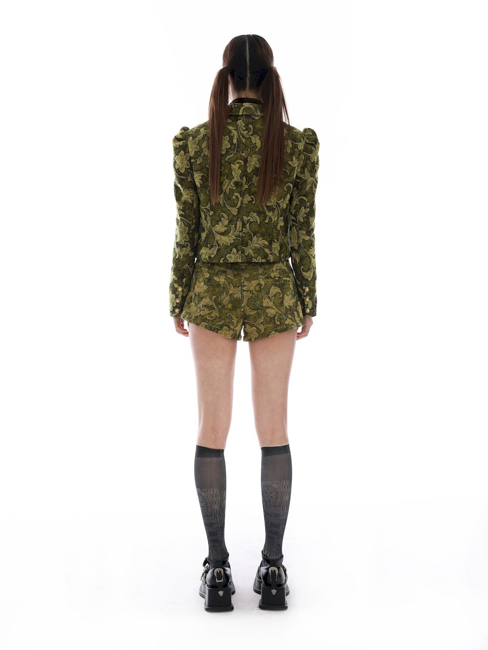 Camouflage Gaudy Retro Short-Pants