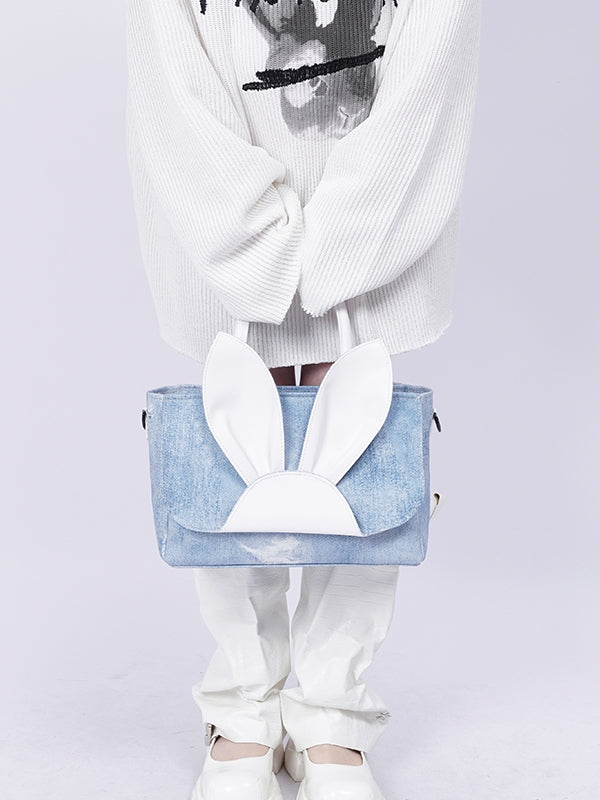 Rabbit Square Compact Hand-Bag