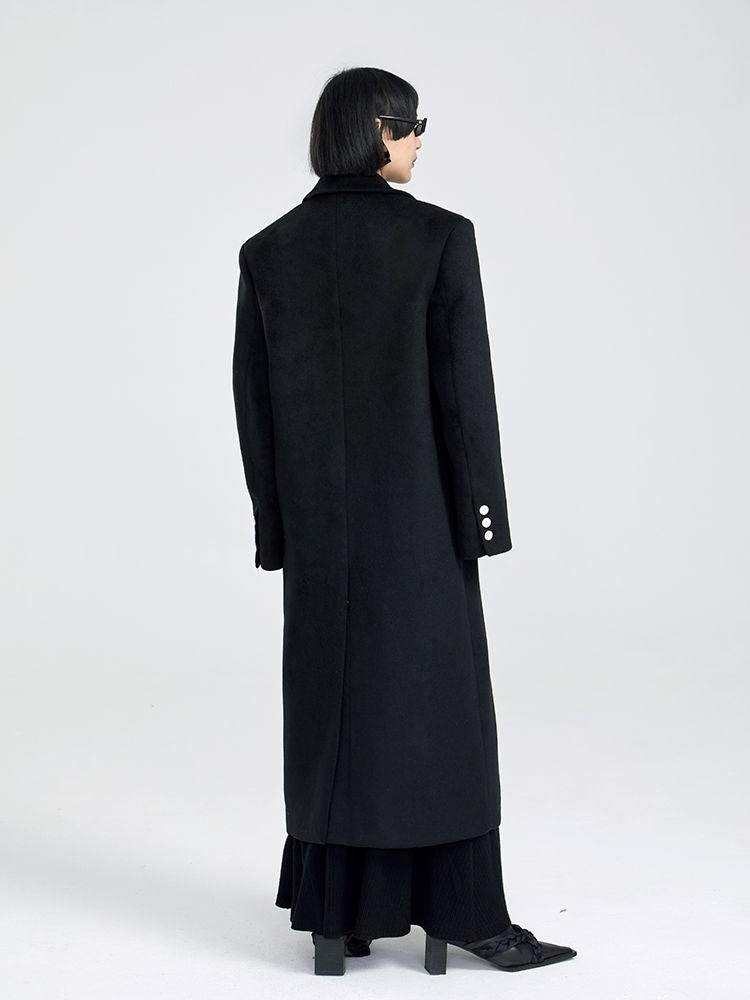 Handsome Wool Cool Long-Coat