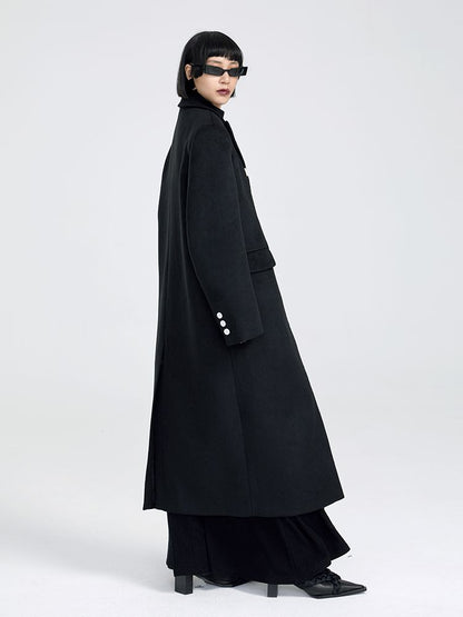 Handsome Wool Cool Long-Coat