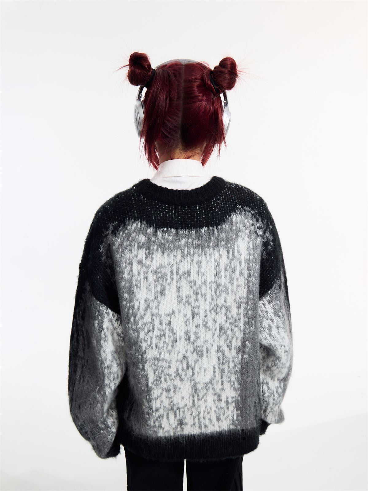 Unisex Gradation Nichi Mohair Knit