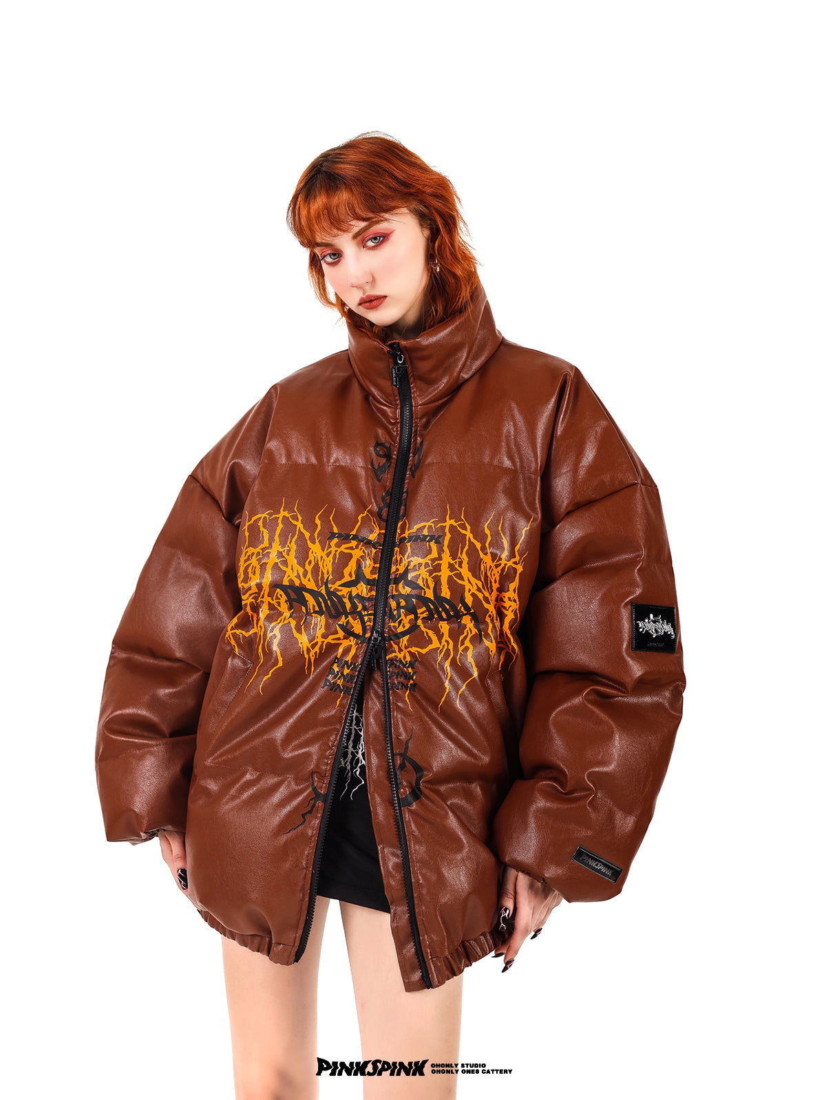 Dicker loser Logo Down-Jacket