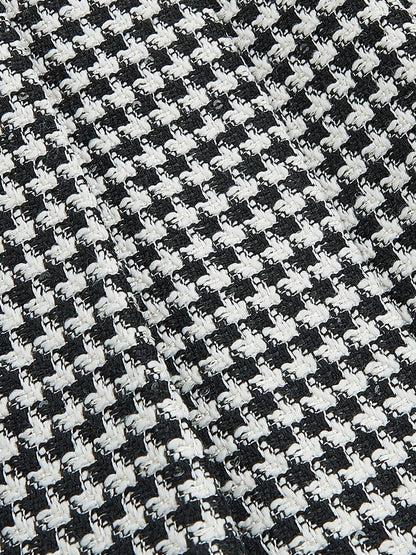 Plaid kurzer Faltenrock