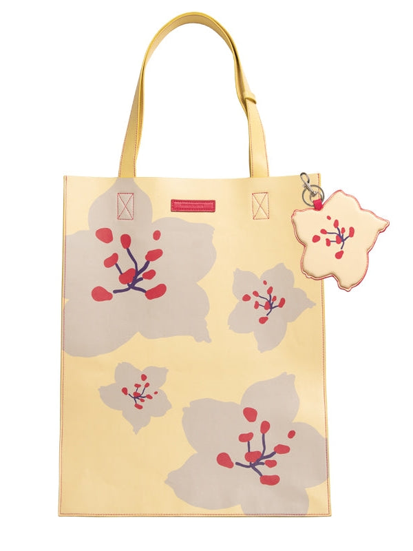 Cherry Blossom Print Tote Bag