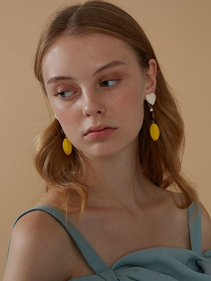 Retro Gold Star Moon Earrings