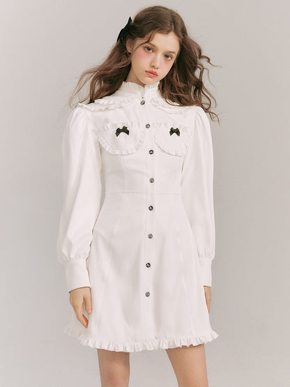 Fairytale Double Collar Shirt Dress