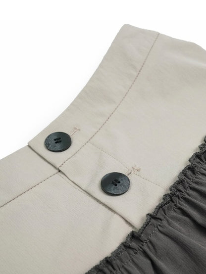 DRAWSTRING VERSATILE WORKWEAR SKIRT