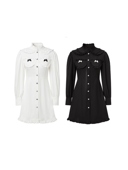 Fairytale Double Collar Shirt Dress