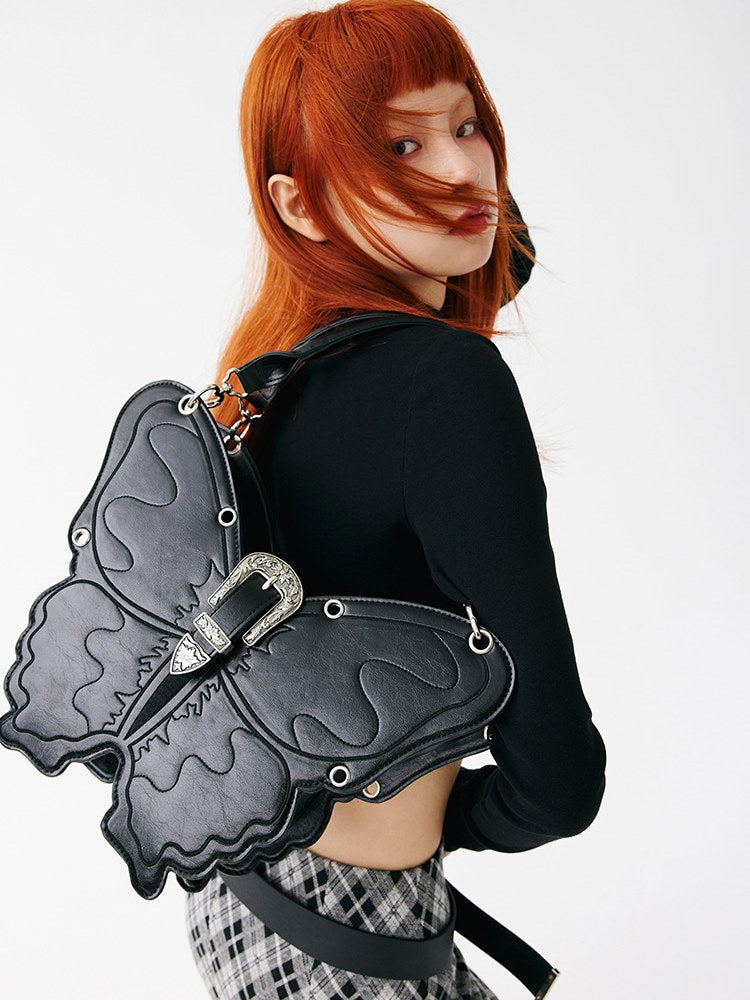 Three-dimensional Punk Butterfly Shape Bag - Cigaberry – ARCANA 
