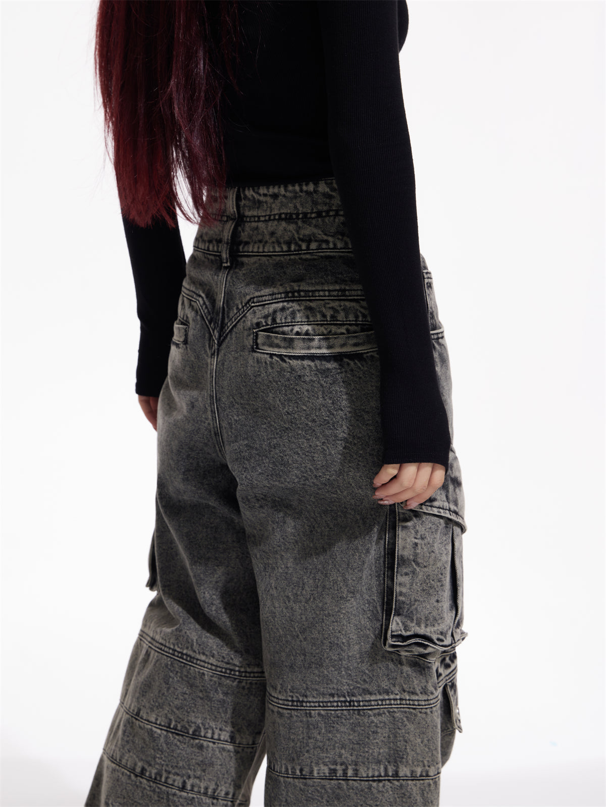 Work Style Multi-pocket Jeans – ARCANA ARCHIVE