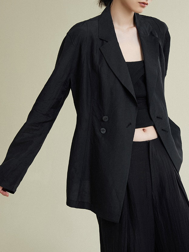 Structural Sleeve Relaxed Jacket