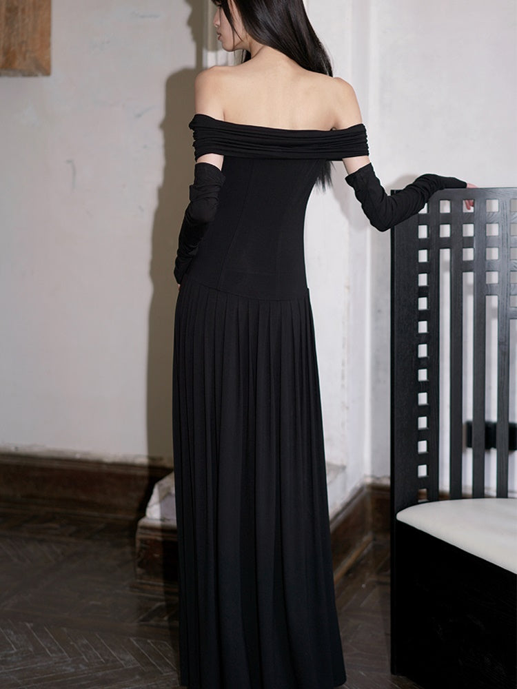 Strapless Slim Long Dress