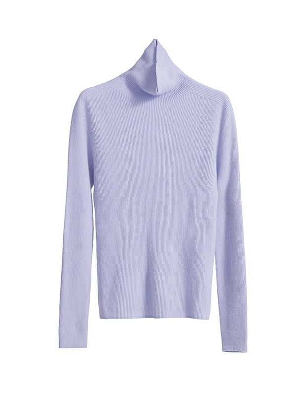 Pure Wool Turtleneck Sweater