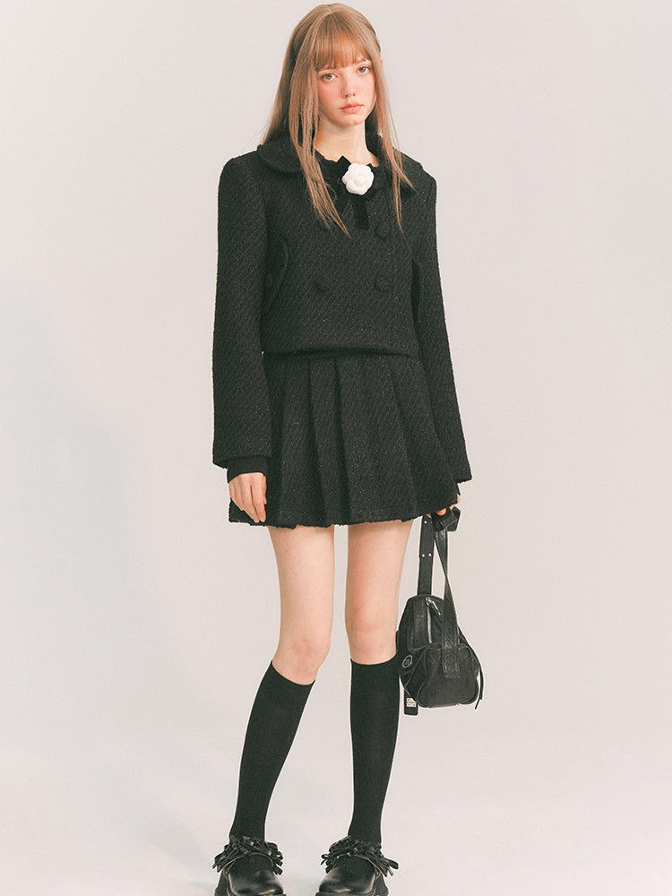 Wool Jacket &amp; Half Skirt