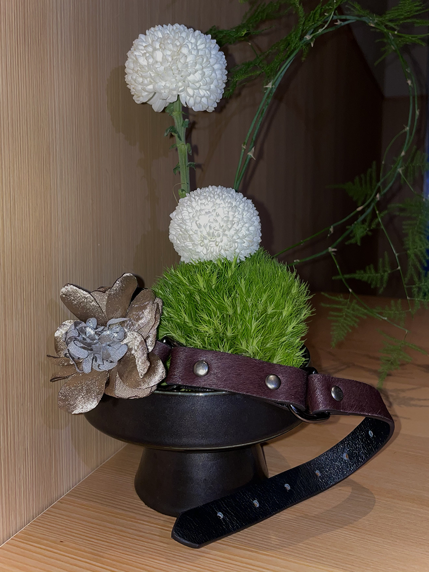 Blume Leder RorseHair Choker