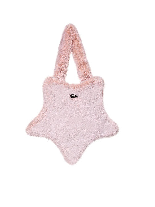 Furry Star One Shoulder Bag