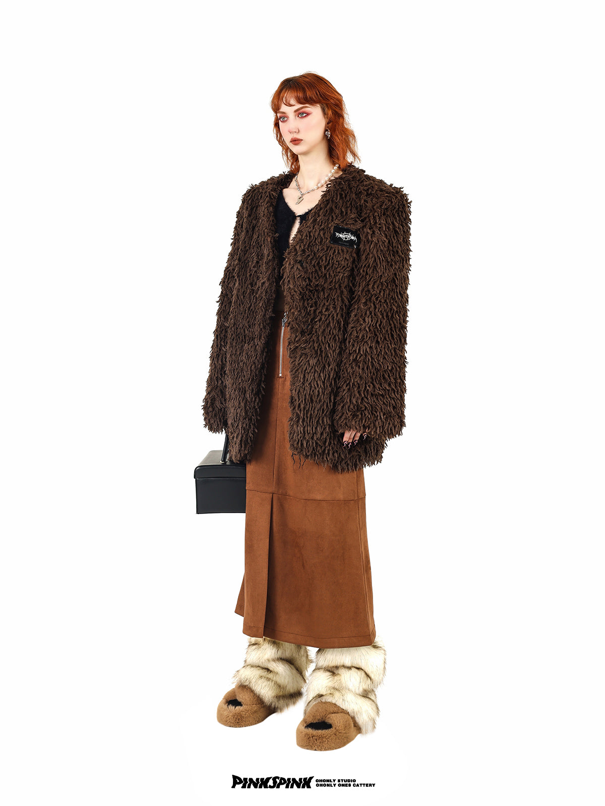 Boa Fluffy Long Over-Size Jacket