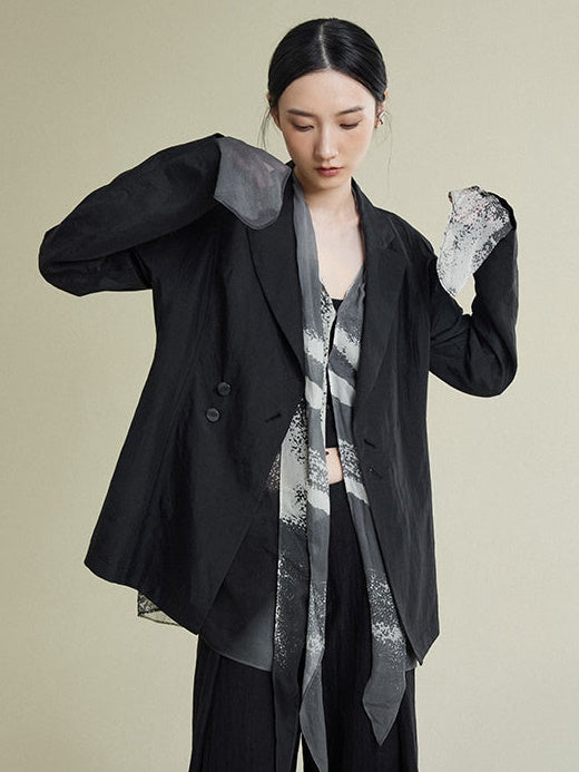 Structural Sleeve Relaxed Jacket