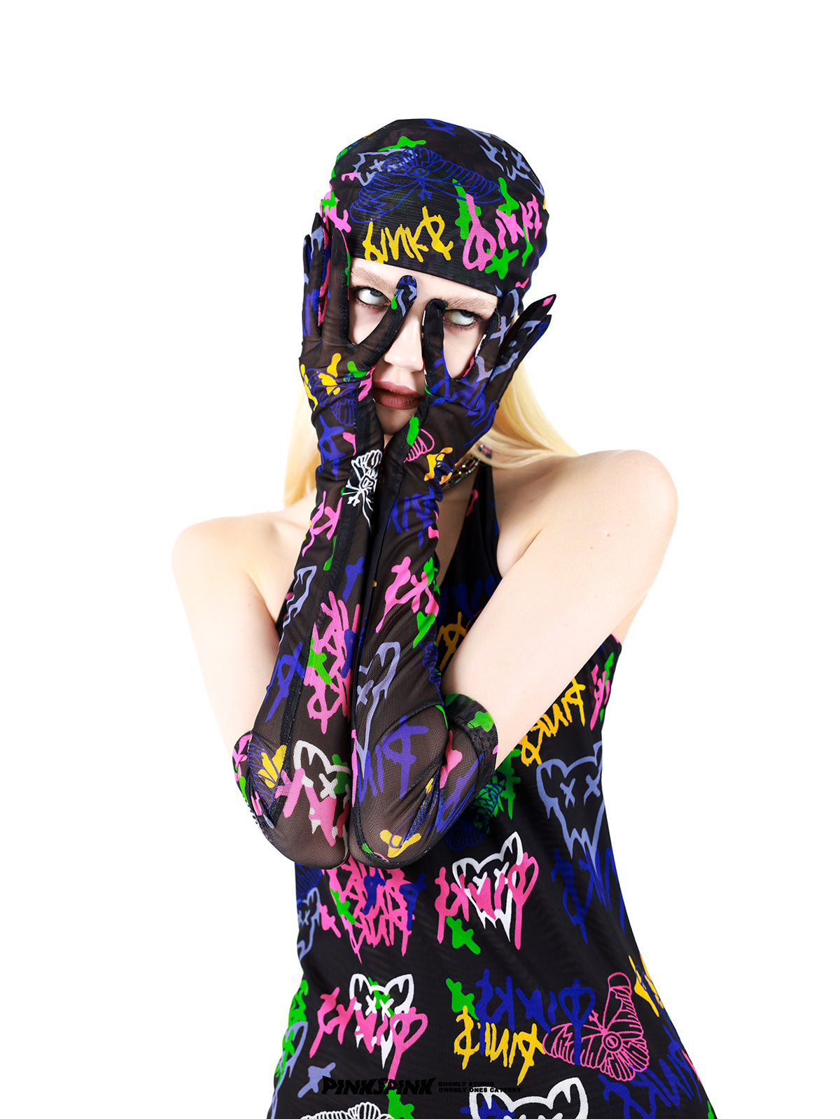 Pop Colorful Nichi Arm-cover One-piece