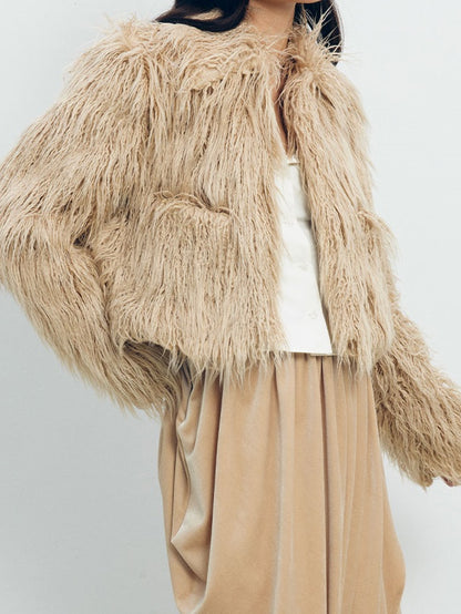 SHORT FUR COAT