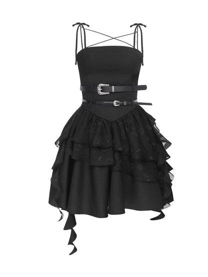 Strap Cake Dress