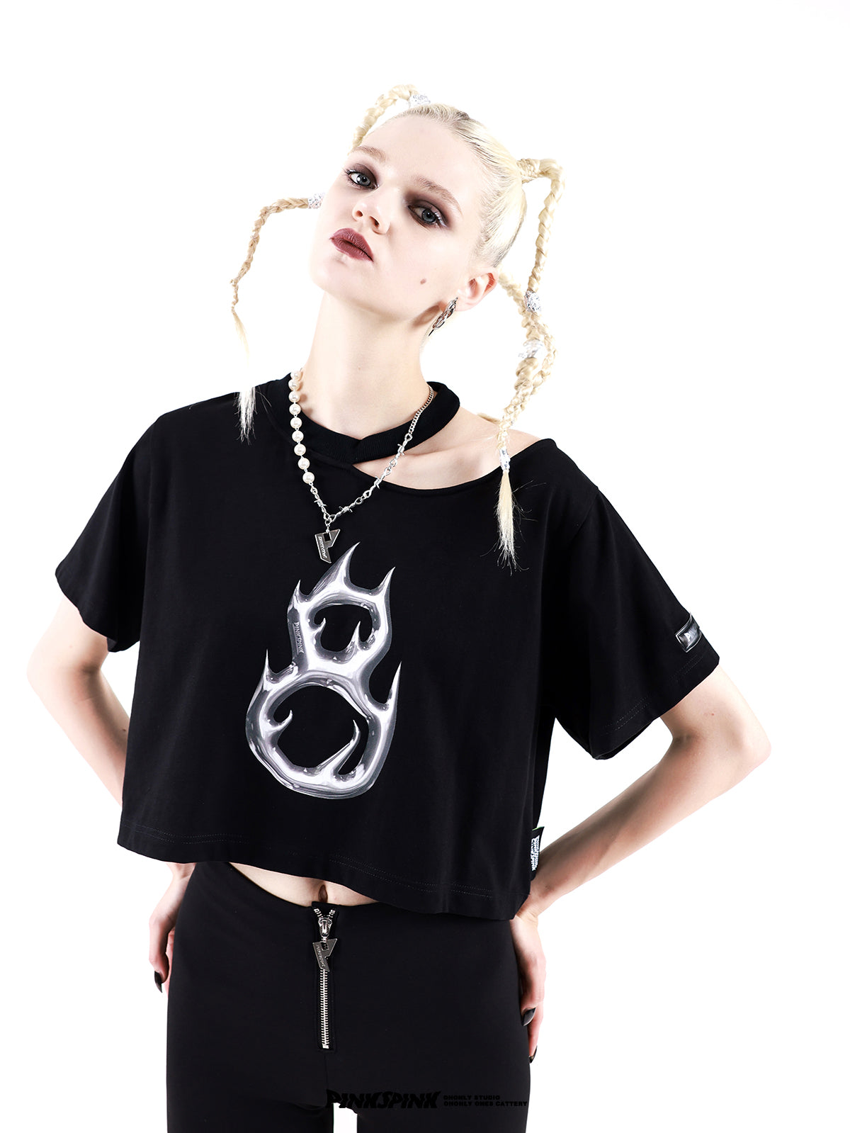 Loose Cropped Nichi Cut T-shirt