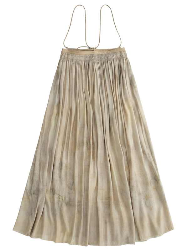 2way Tie-Dye Natural One-Piece Skirt