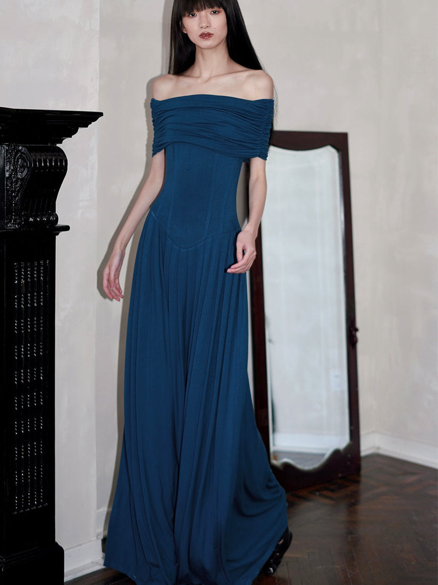 Strapless Slim Long Dress