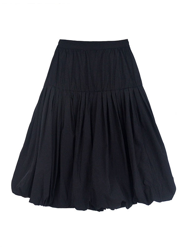 Bud Feeling Gathers Pleat Skirt