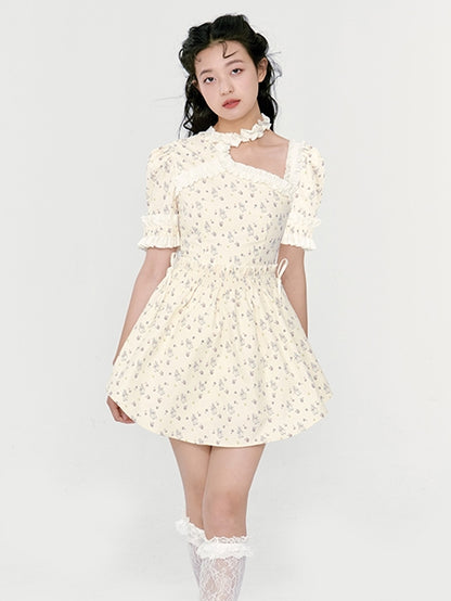 Rabbit Print Girl Dress