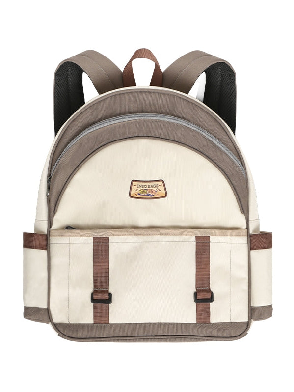 Contrast Color Backpack