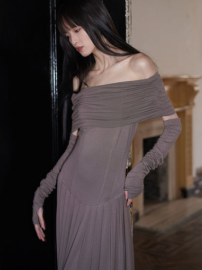 Strapless Slim Long Dress