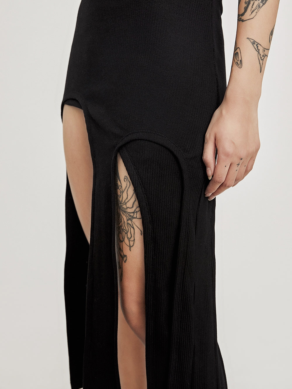 Hollow Multi-Layer IRREGULAR DRESS