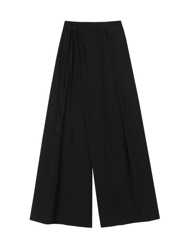 LOOSE CASUAL WIDE-LEG PANTS