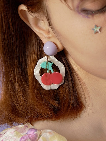 CHERRY EARRINGS