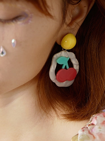 CHERRY EARRINGS