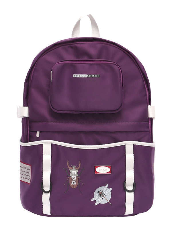 Insect Pattern Campus Backpack