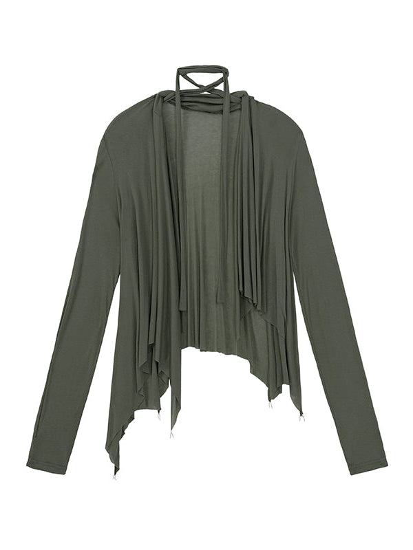 Asymmetrical Loose Outer Cardigan