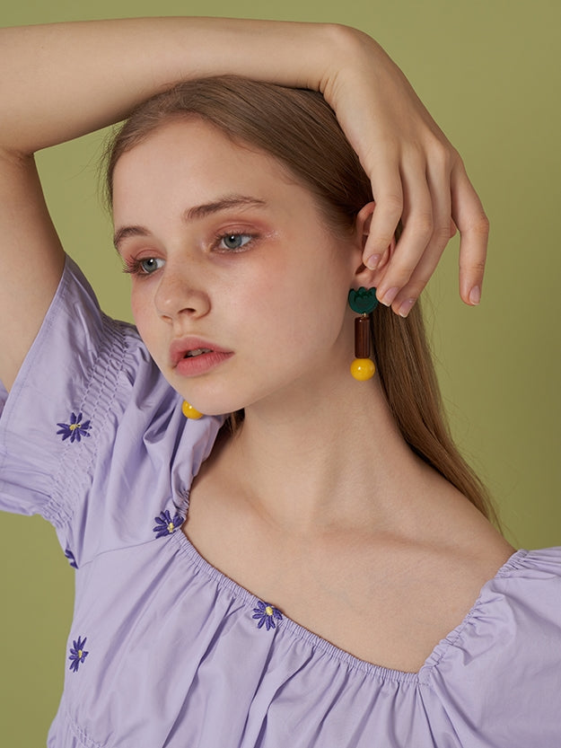Fan Pearl Earrings – Kate and Mari Jewelry