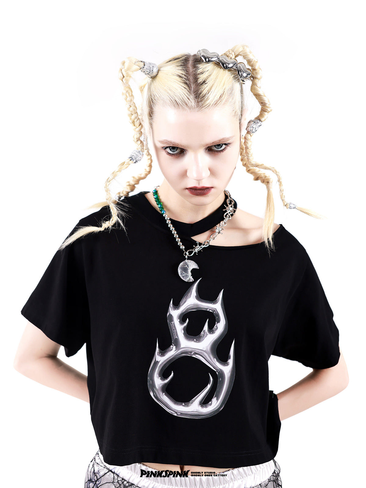 Loose Cropped Nichi Cut T-shirt