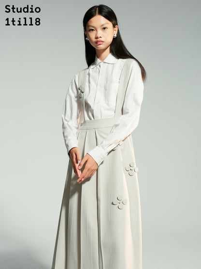 MODEST MATURE FLWOER Retro ONE-PIECE