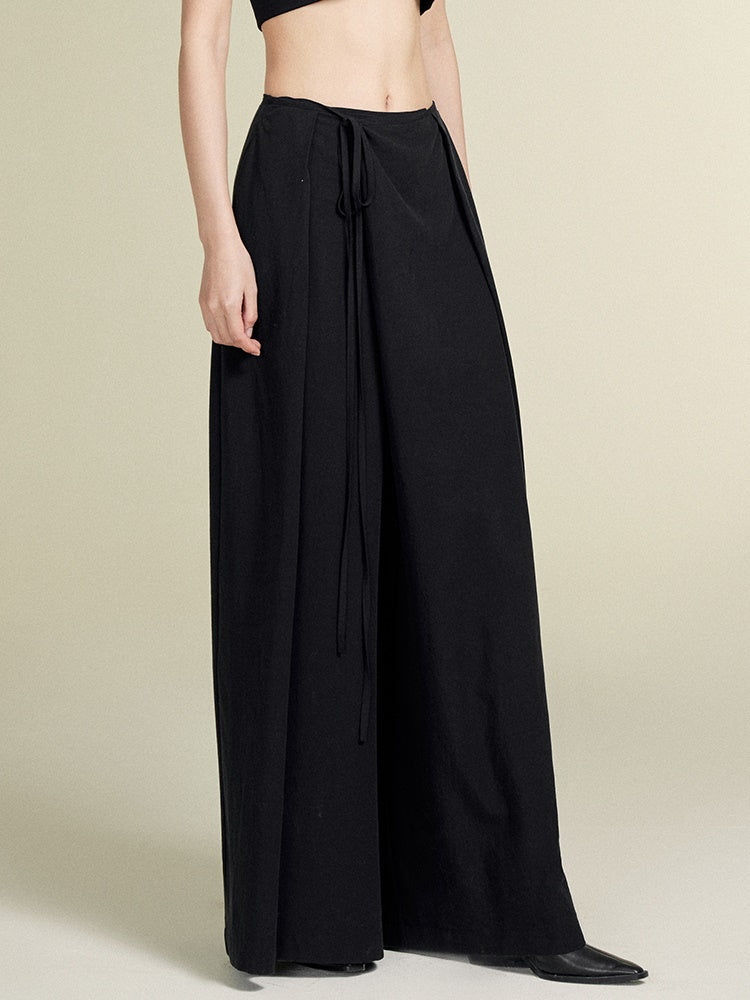 Loose Casual Wide-leg Pants