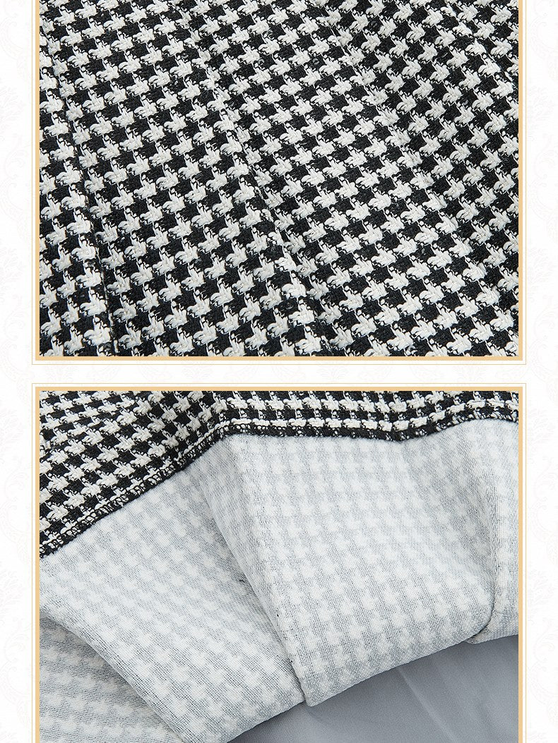 Plaid kurzer Faltenrock