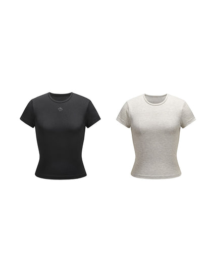 Round Neck Short T-Shirt