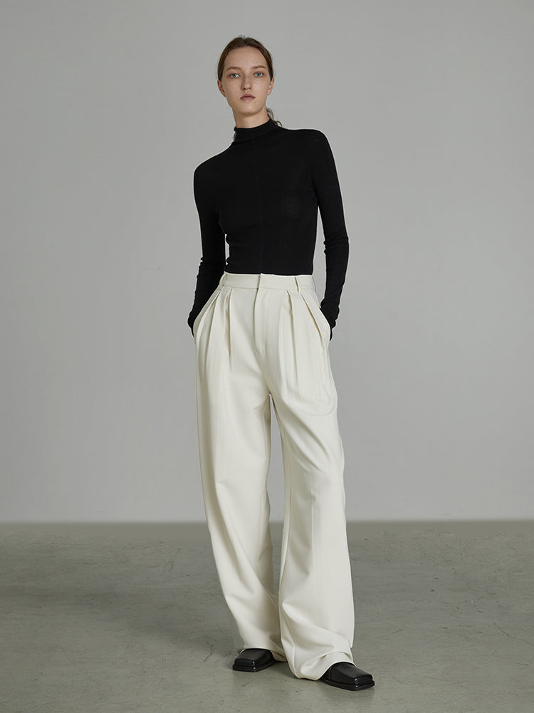 Mature Loose Wide-leg Loose Pants