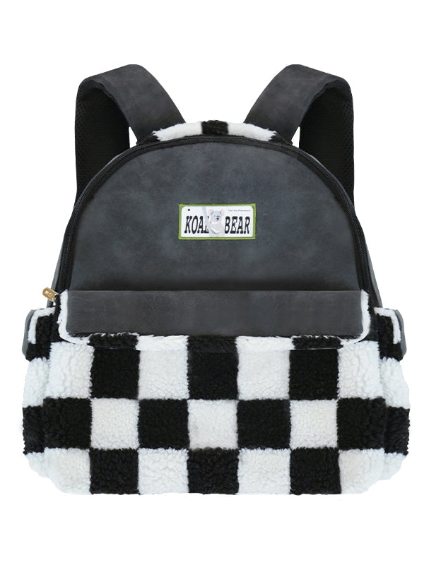 Lamb Velvet College Backpack