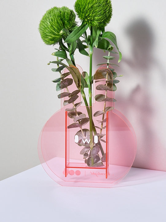 Vase acrylique