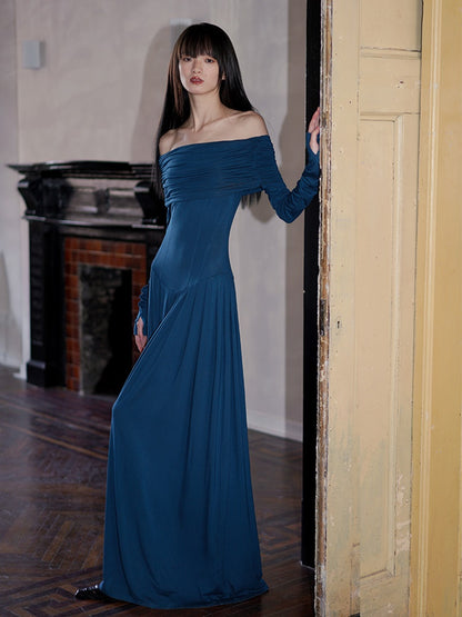 Strapless Slim Long Dress