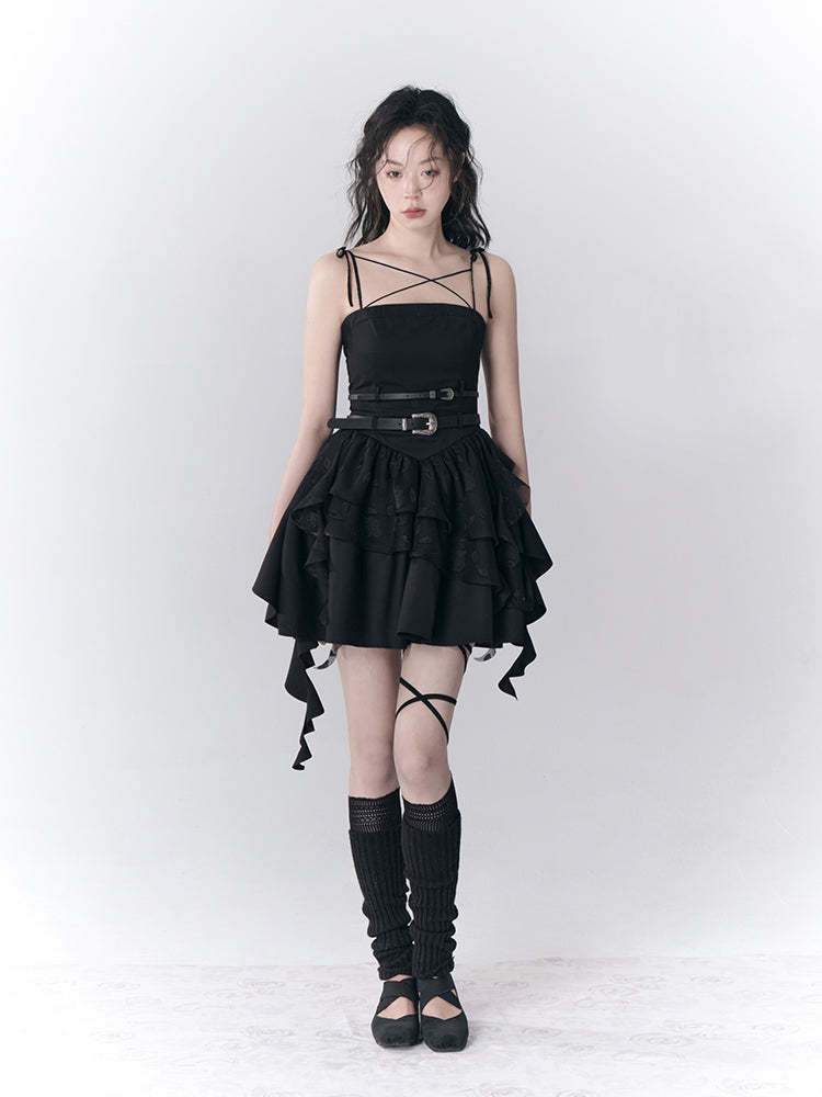 Strap Cake Dress