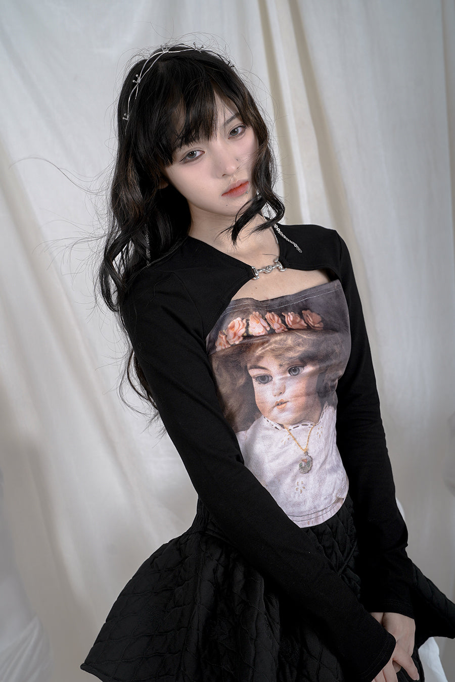 Angel Face Retro Front Cutcutsew